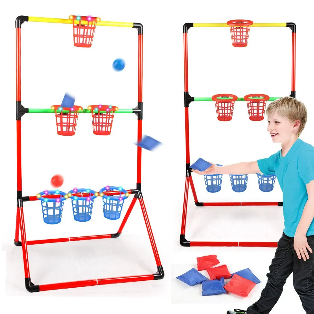 微信图片_20251222232247_550_7 Parent-Child Interactive Tossing Game Set ?C Dual Player Bean Bag Toss & Ring Throw Sport Toy - Image 1